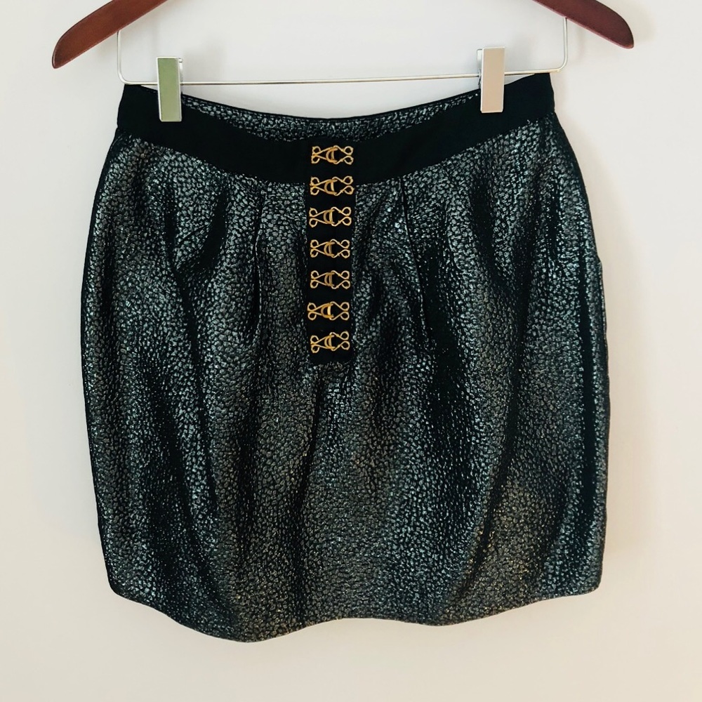 Anthropologie Leifsdottir Jaquard Skirt Cobbleston - Picture 3 of 6